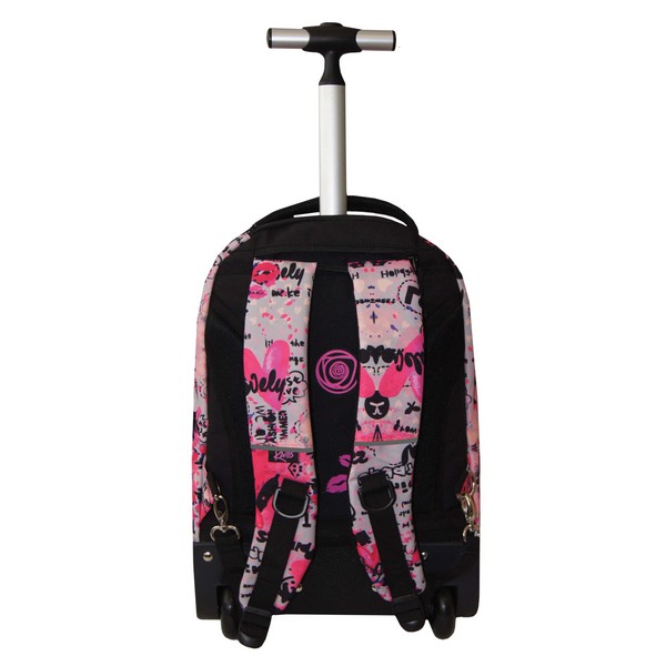 Продукт KAOS LOVELY LOVE - Ученическа раница на колела 2 в 1  - 0 - BG Hlapeta